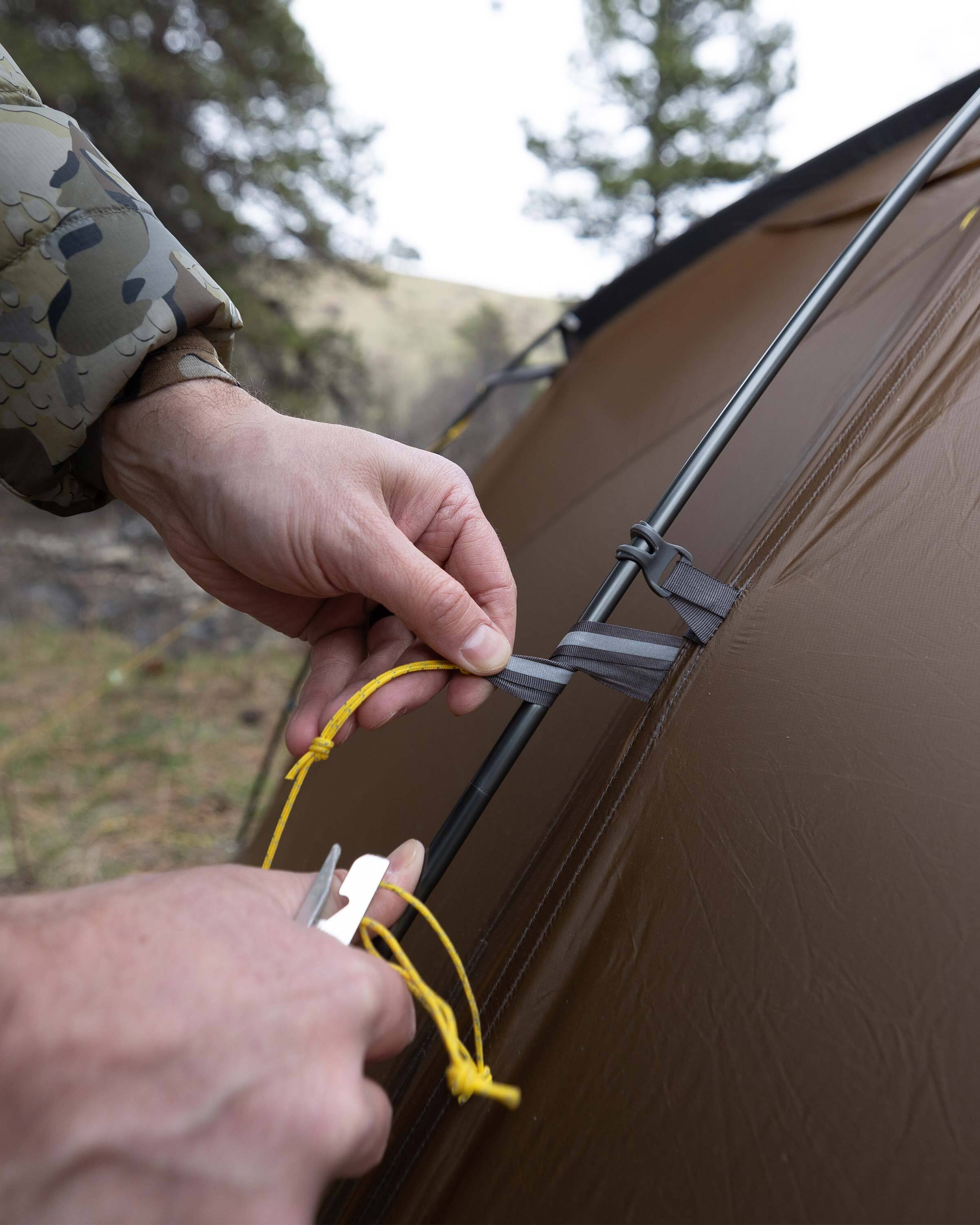 Mountain Star 3 Person Tent Set | Gunmetal-Camel - Image 14