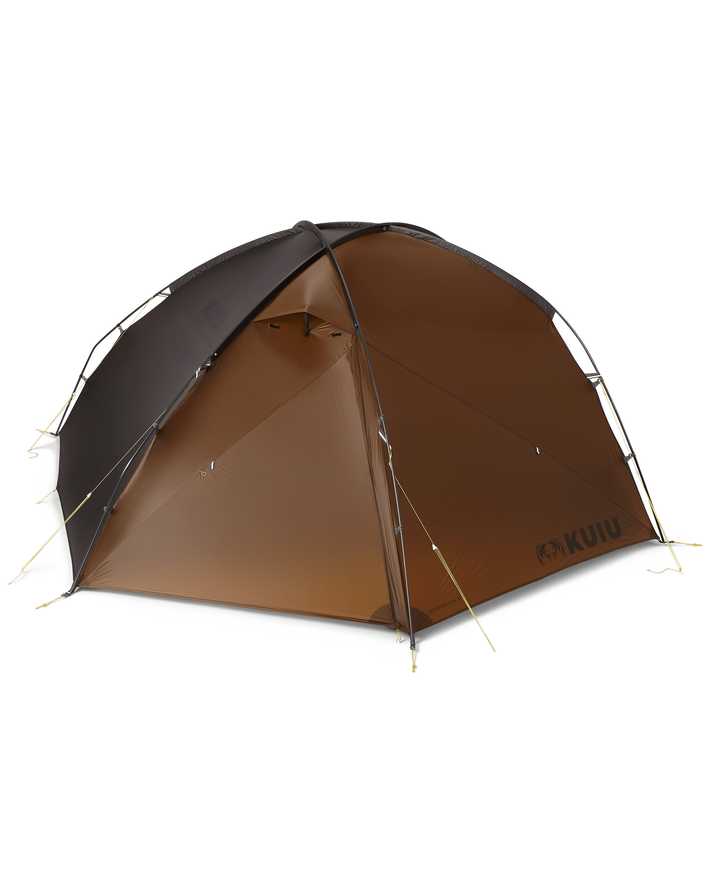 Mountain Star 3 Person Tent | Gunmetal-Camel