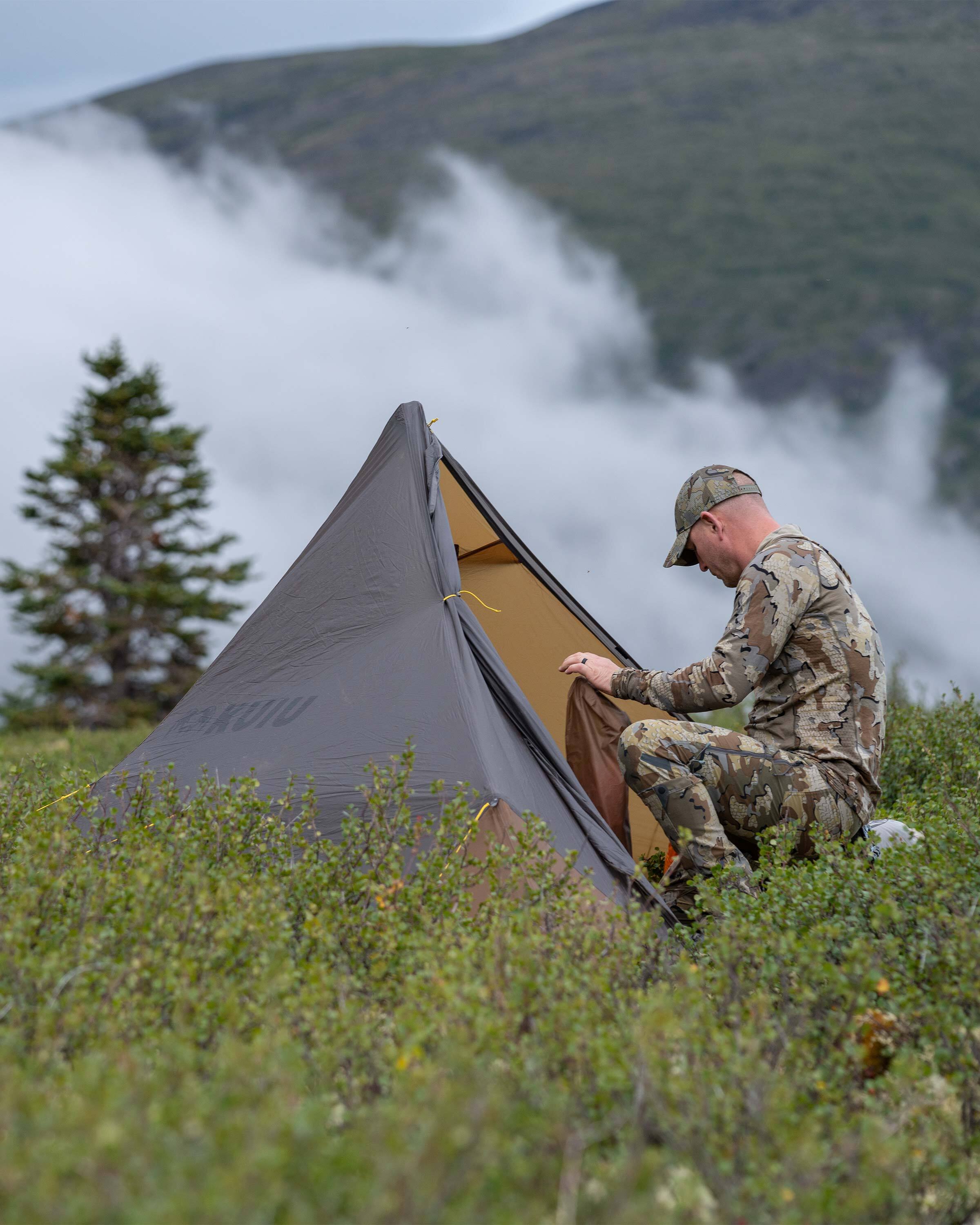 Outlet Summit Star 1 Person Tent | Gunmetal-Orange - Image 19