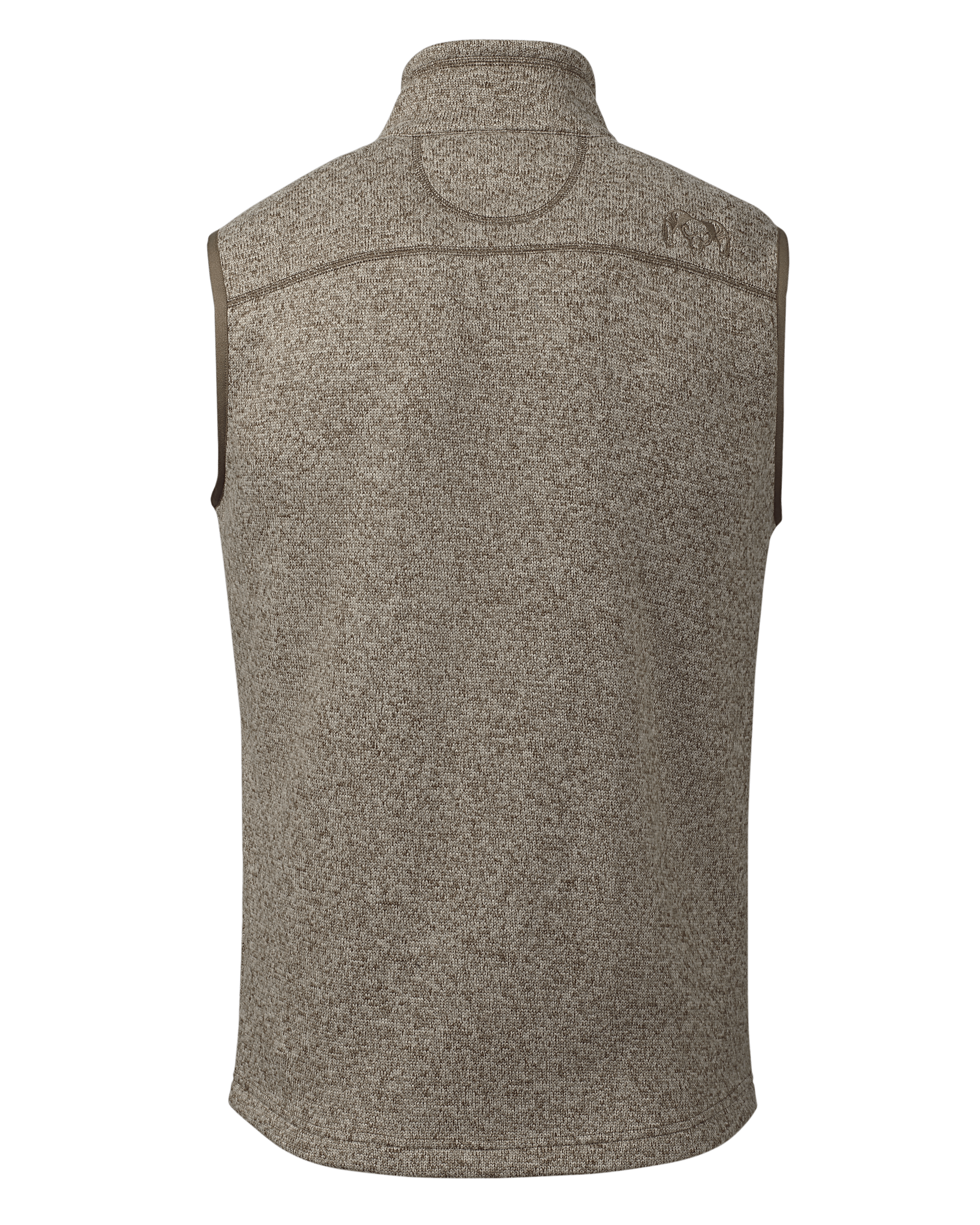 Alternative view of Base Camp Sweater Vest | Khaki Heather