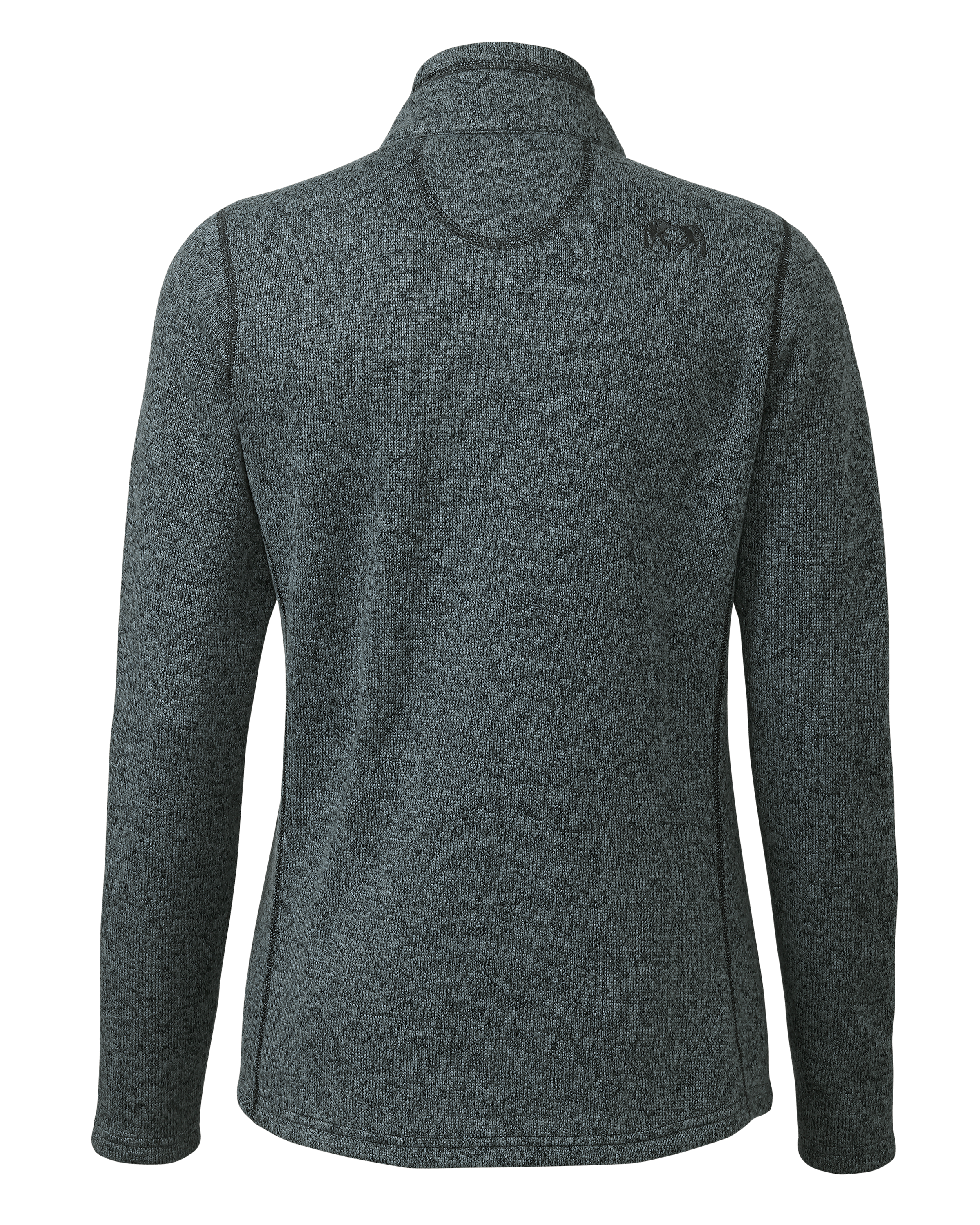Women's Base Camp Pullover Sweater | Tempest Heather - Image 2