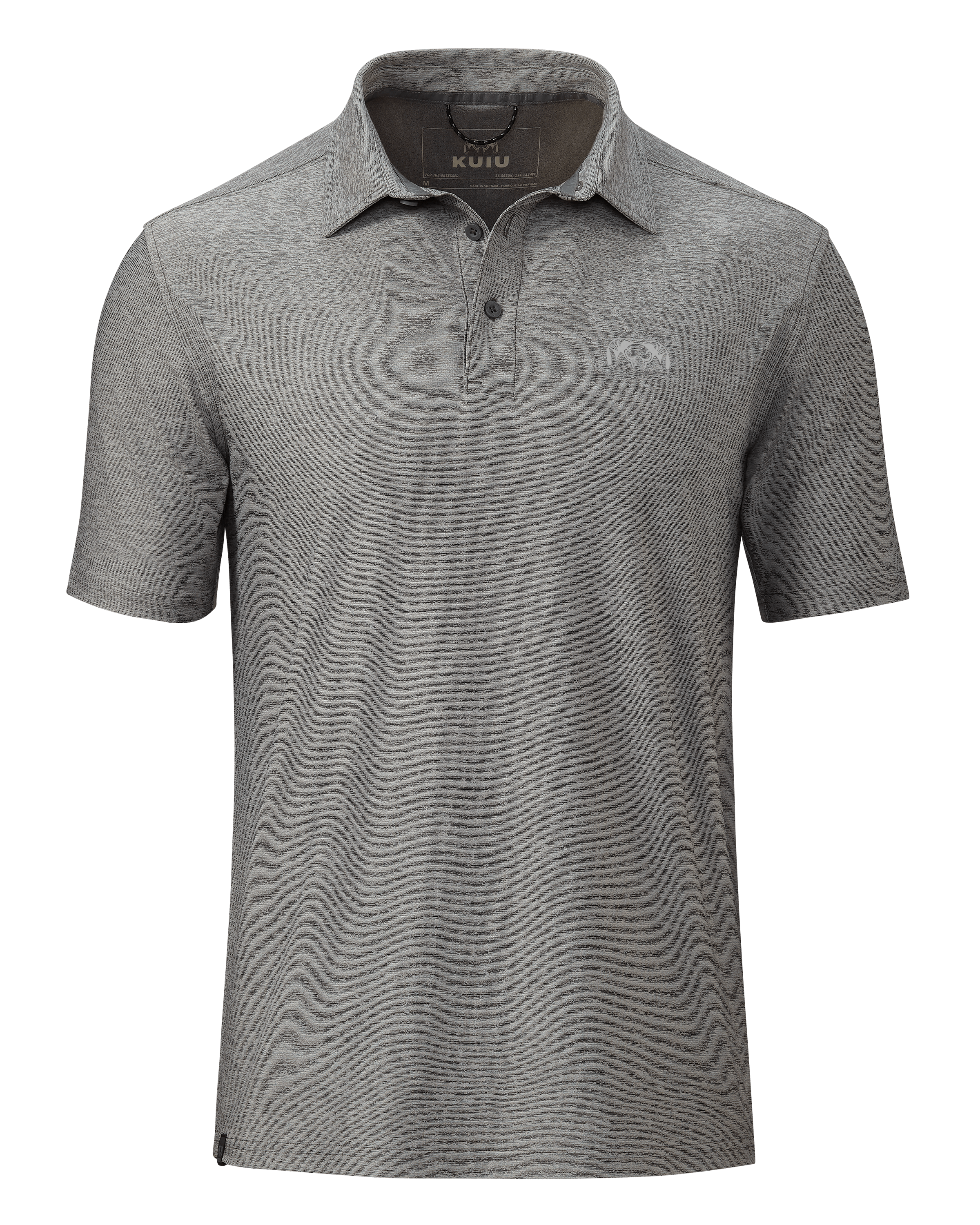 Outlet KUIU Performance Polo | Heather Gunmetal