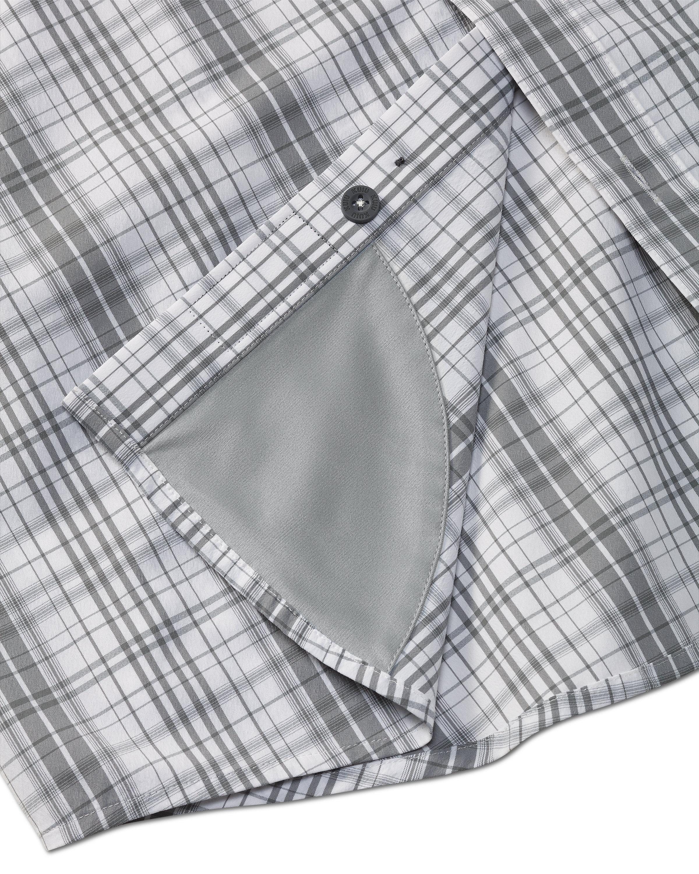 Borrego LS Shirt | Granite Plaid - Image 5