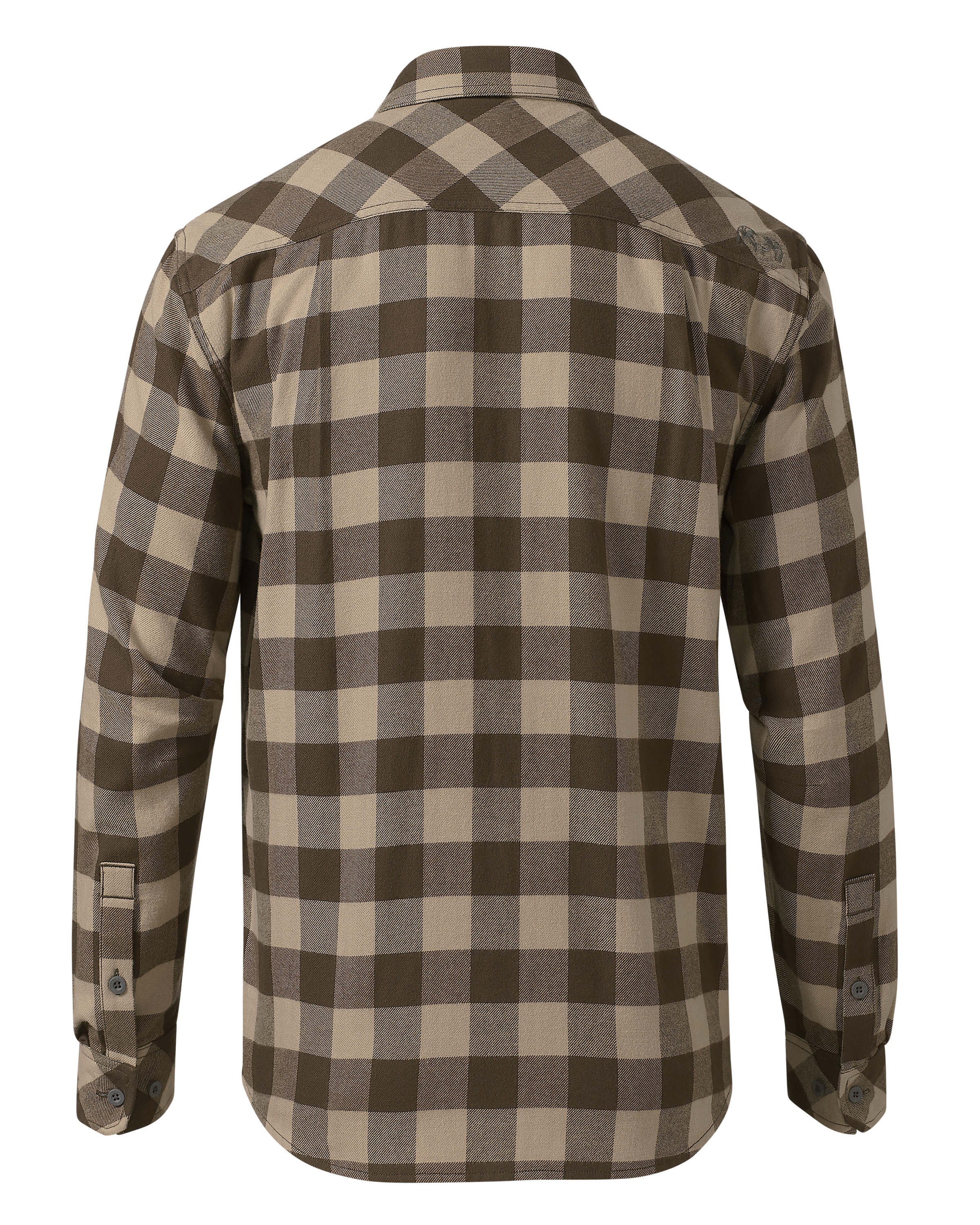 Outlet Field Flannel Shirt | Brown Buffalo Check - Image 2