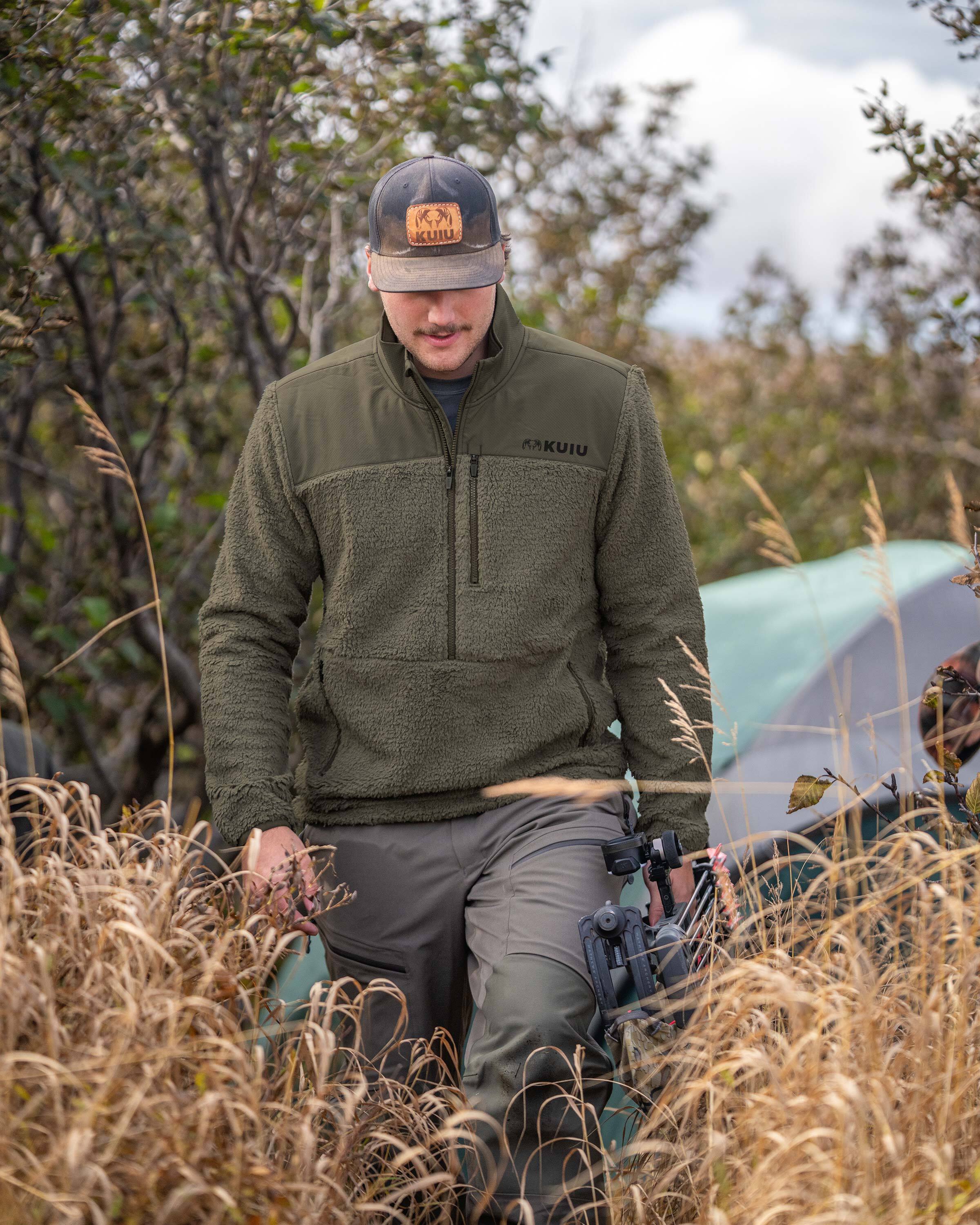 Sherpa Fleece Zip Pullover | Asphalt - Image 4
