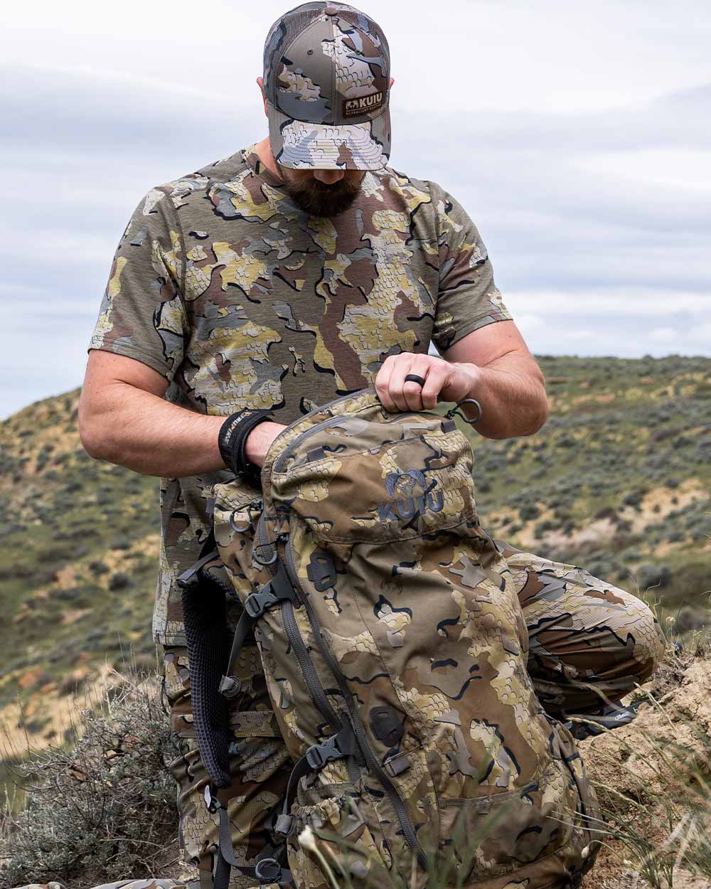 ULTRA Merino 120 LT SS Crew-T | Ash - Image 4