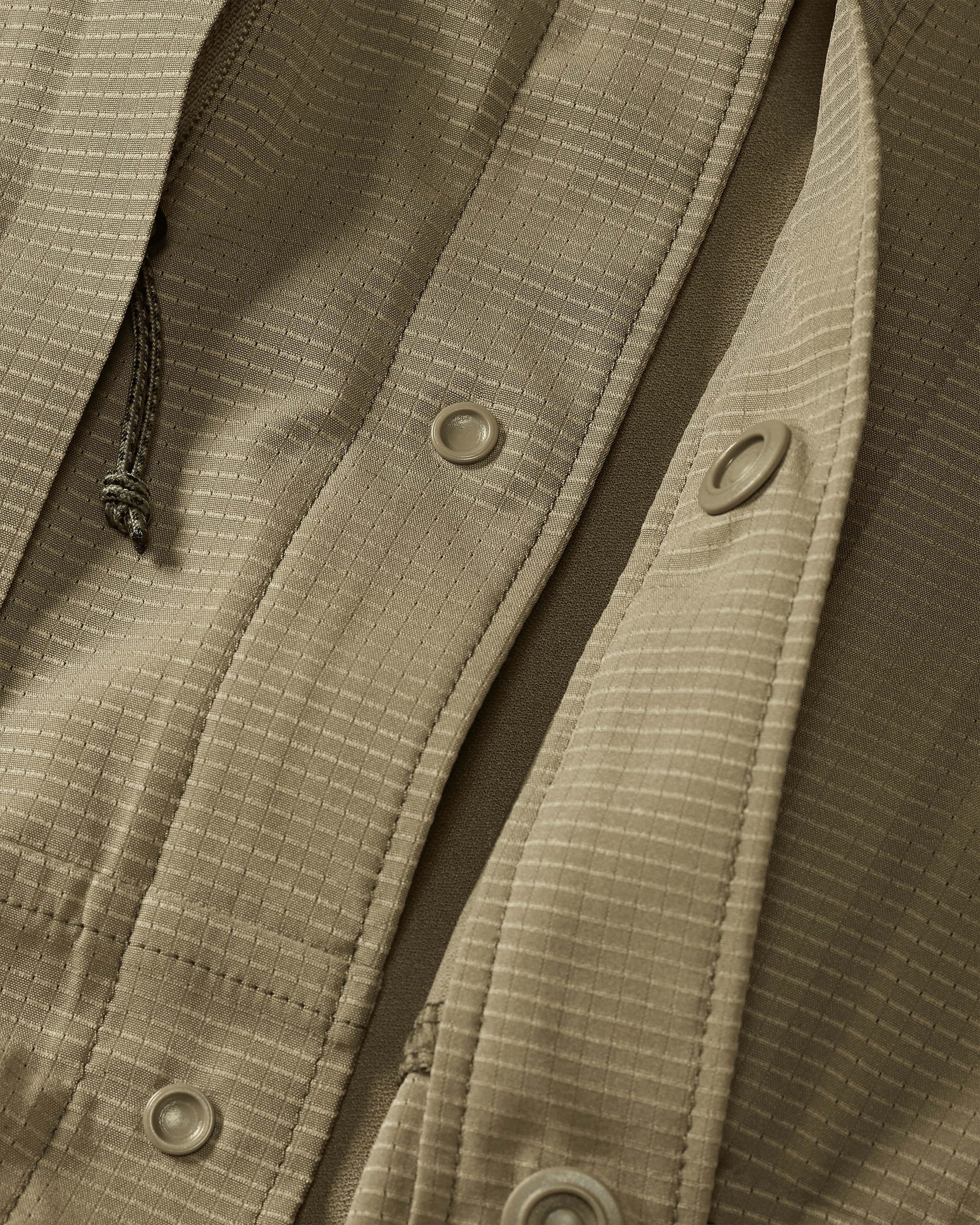 Tiburon Hybrid Snap Shirt | Khaki - Image 4