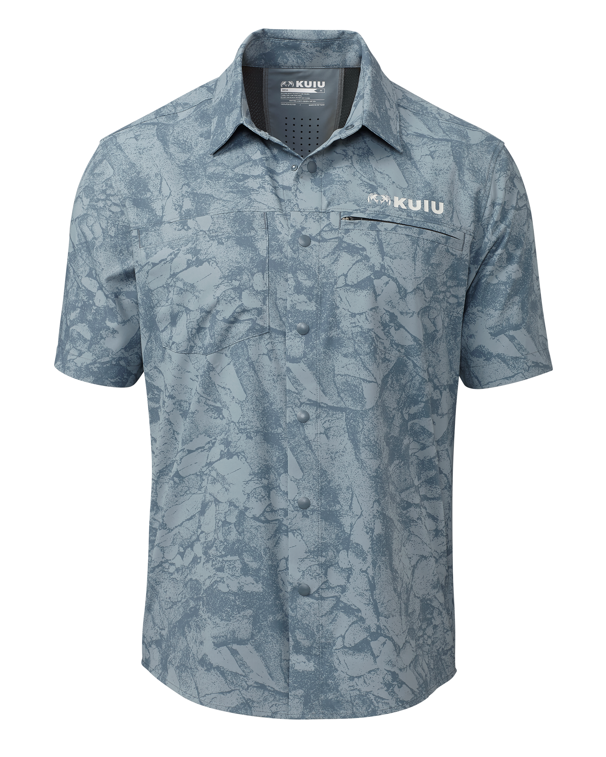 Mesa Vented SS Snap Shirt Gritstone | Slate Gritstone
