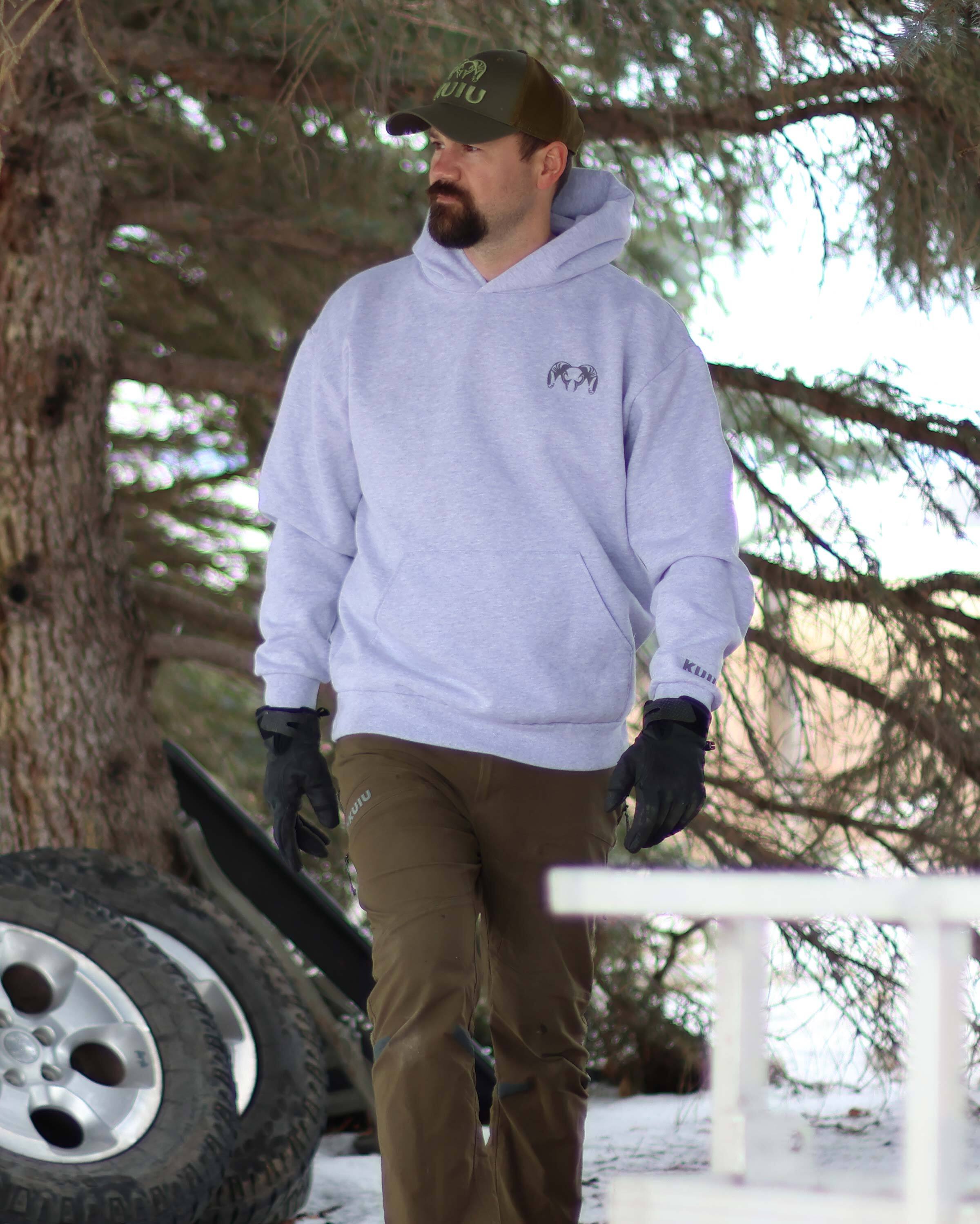 Workgrade Heavyweight Hoodie | Black - Image 4