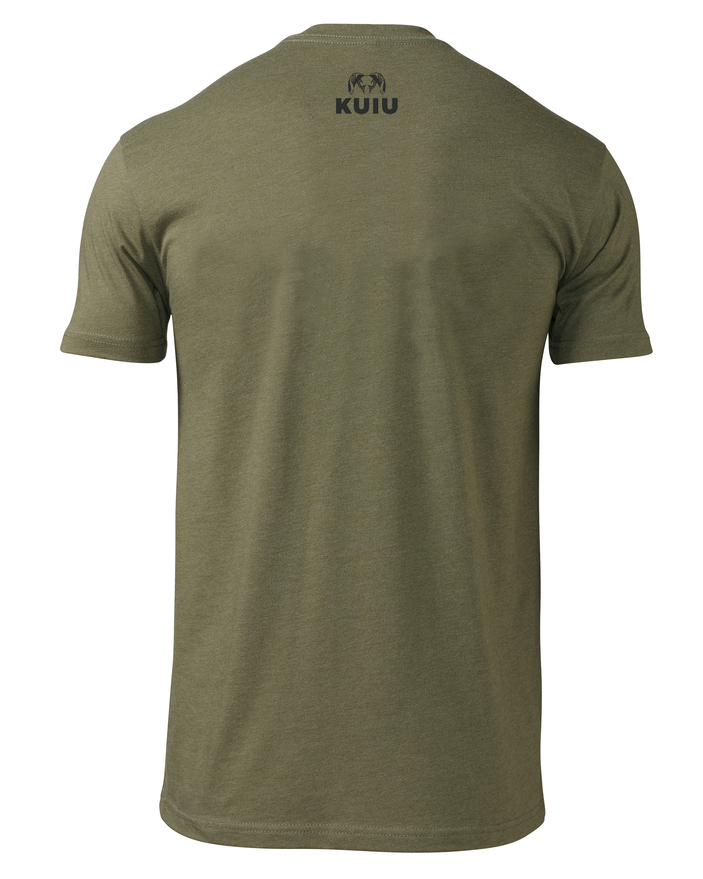 KUIU Square Chest Logo T-Shirt | Military Green - Image 2