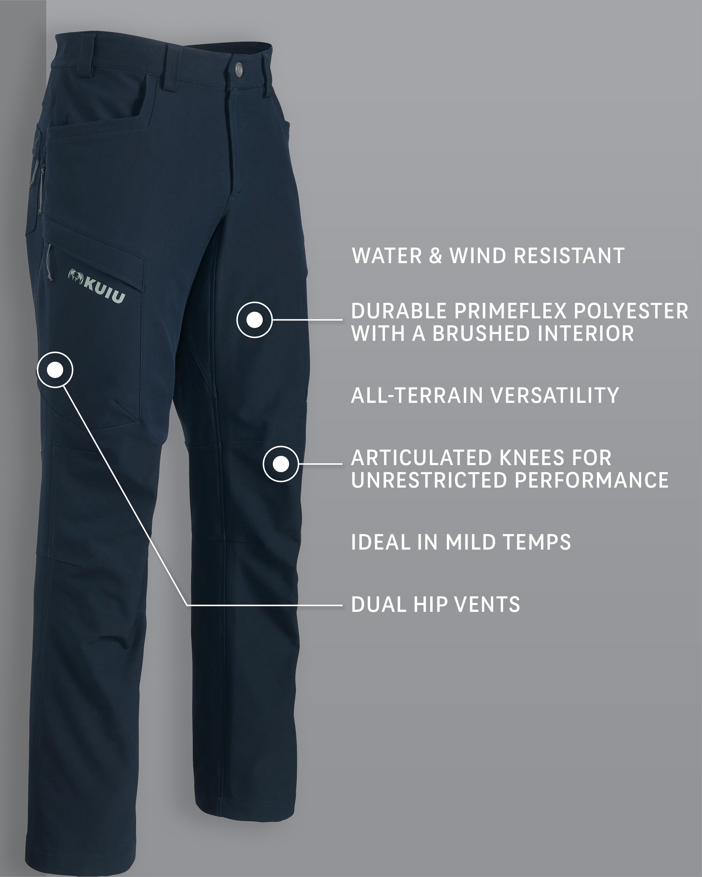 Alternative view of Attack Pant | Navy