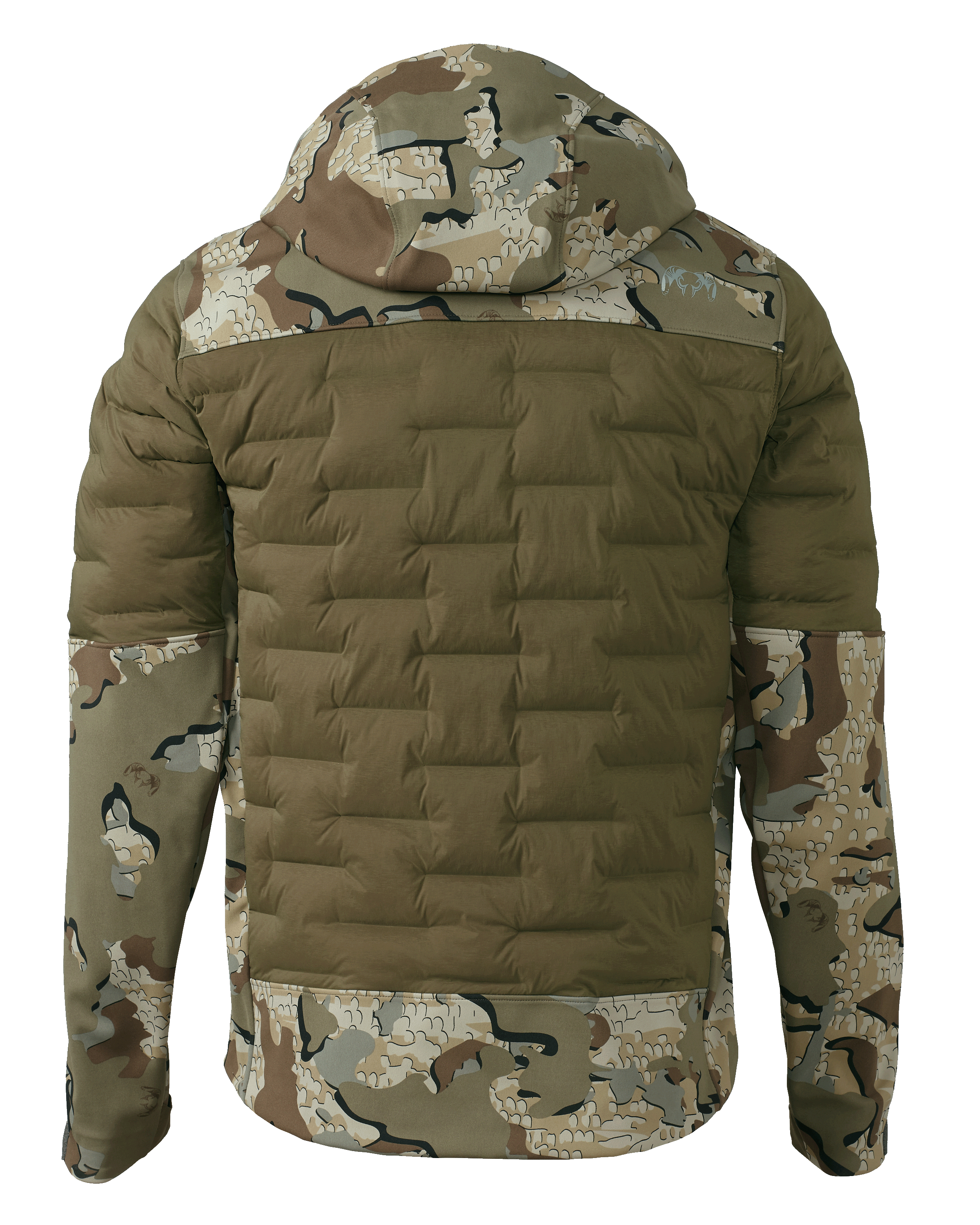 Alternative view of Axis Thermal Hybrid Hooded Jacket | Valo