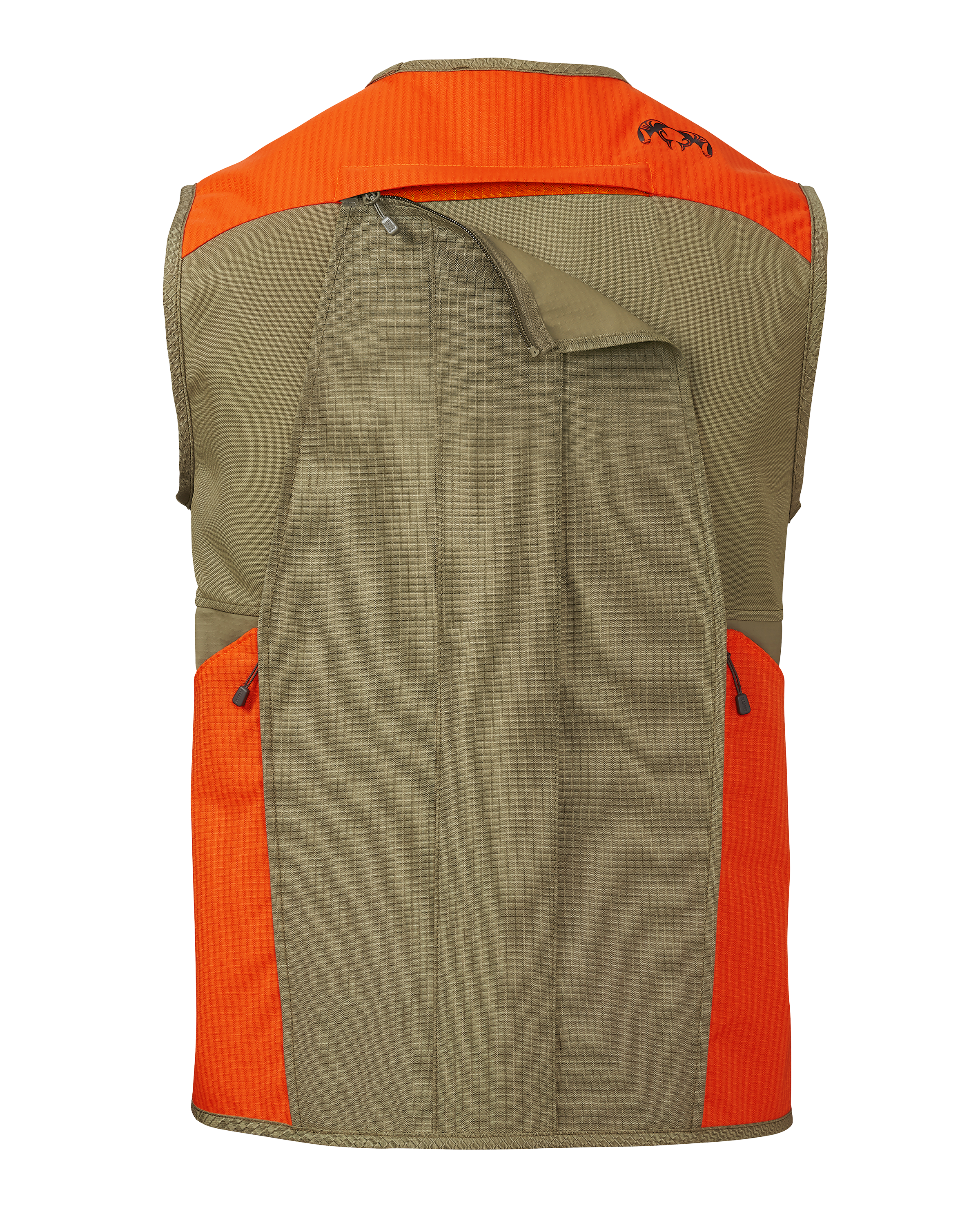 Core Upland Vest | Khaki/Blaze Orange - Image 3