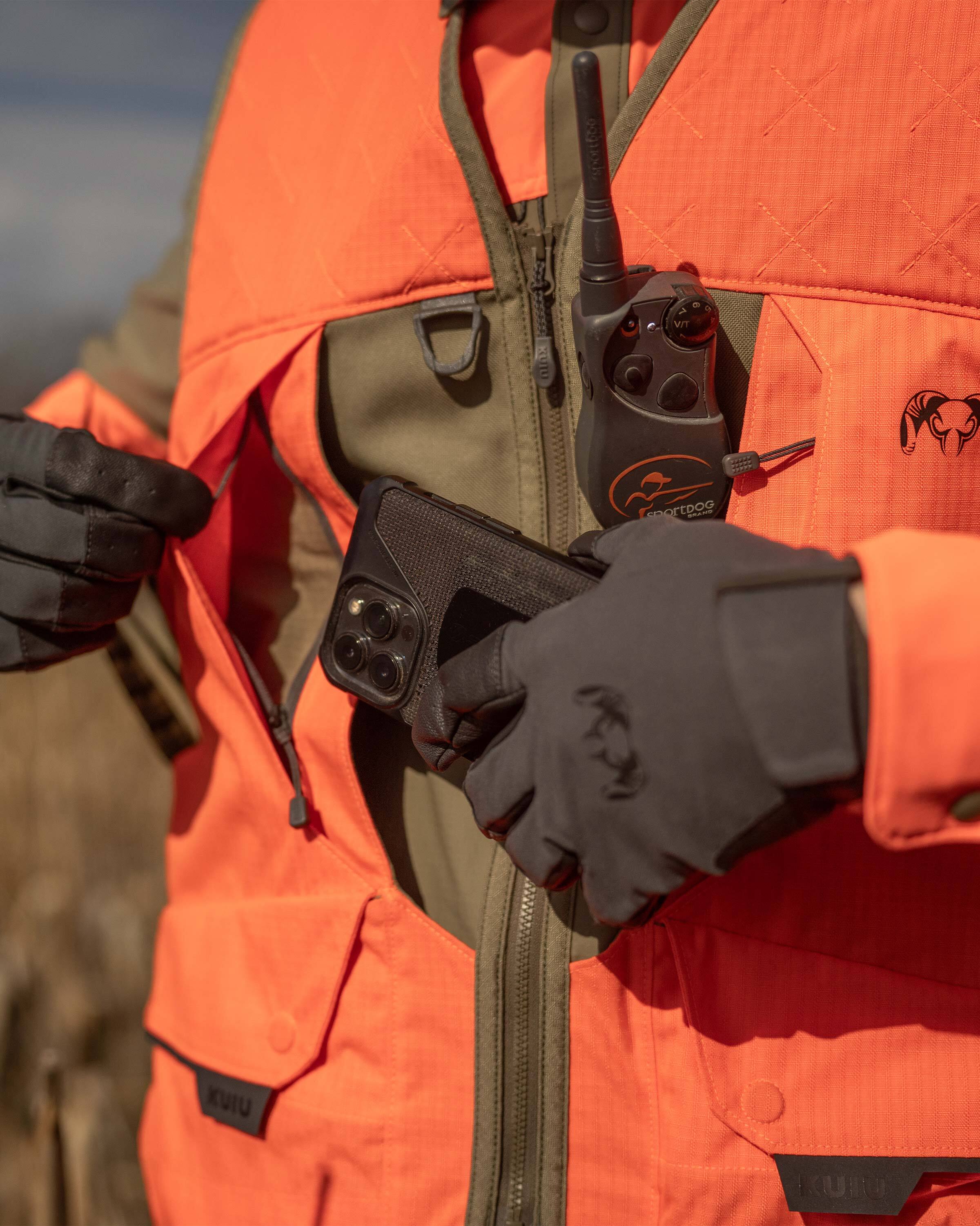 Core Upland Vest | Khaki/Blaze Orange - Image 11