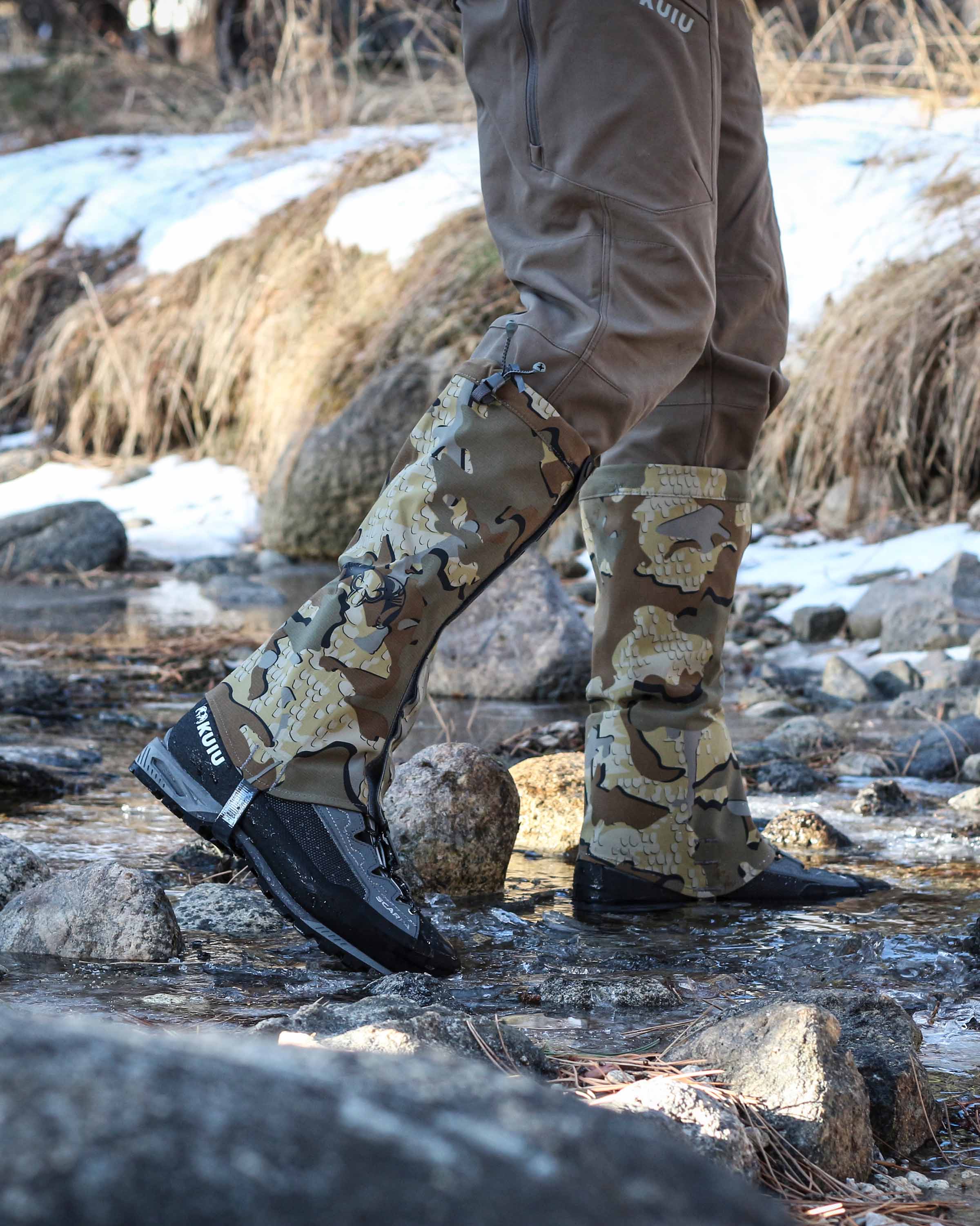 KUIU Kutana Storm Gaiter | Ash - Image 5