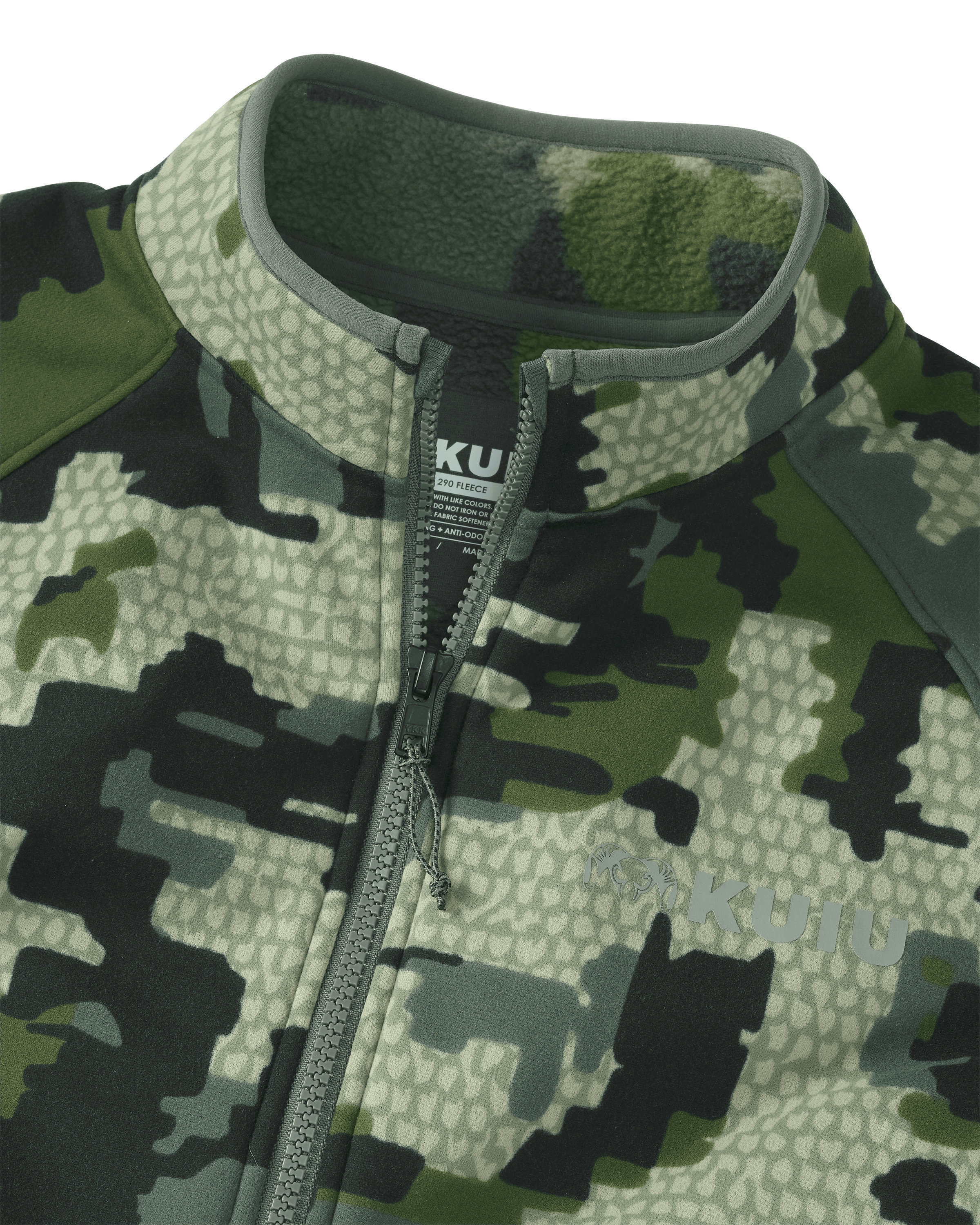 Alternative view of Encounter 290 Fleece Zip-T | Verde