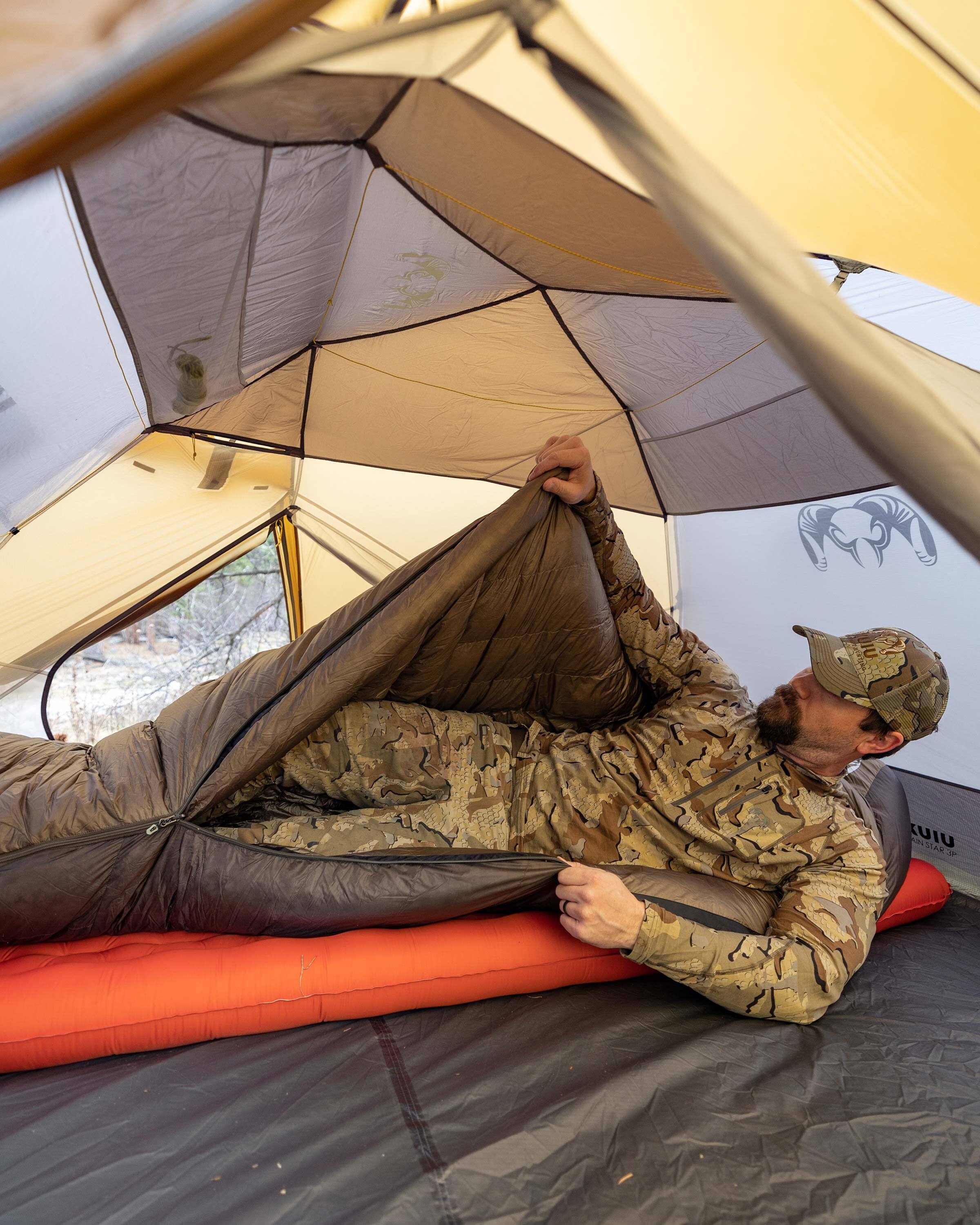 Super Down Altai 0° Sleeping Bag | Ash - Image 8