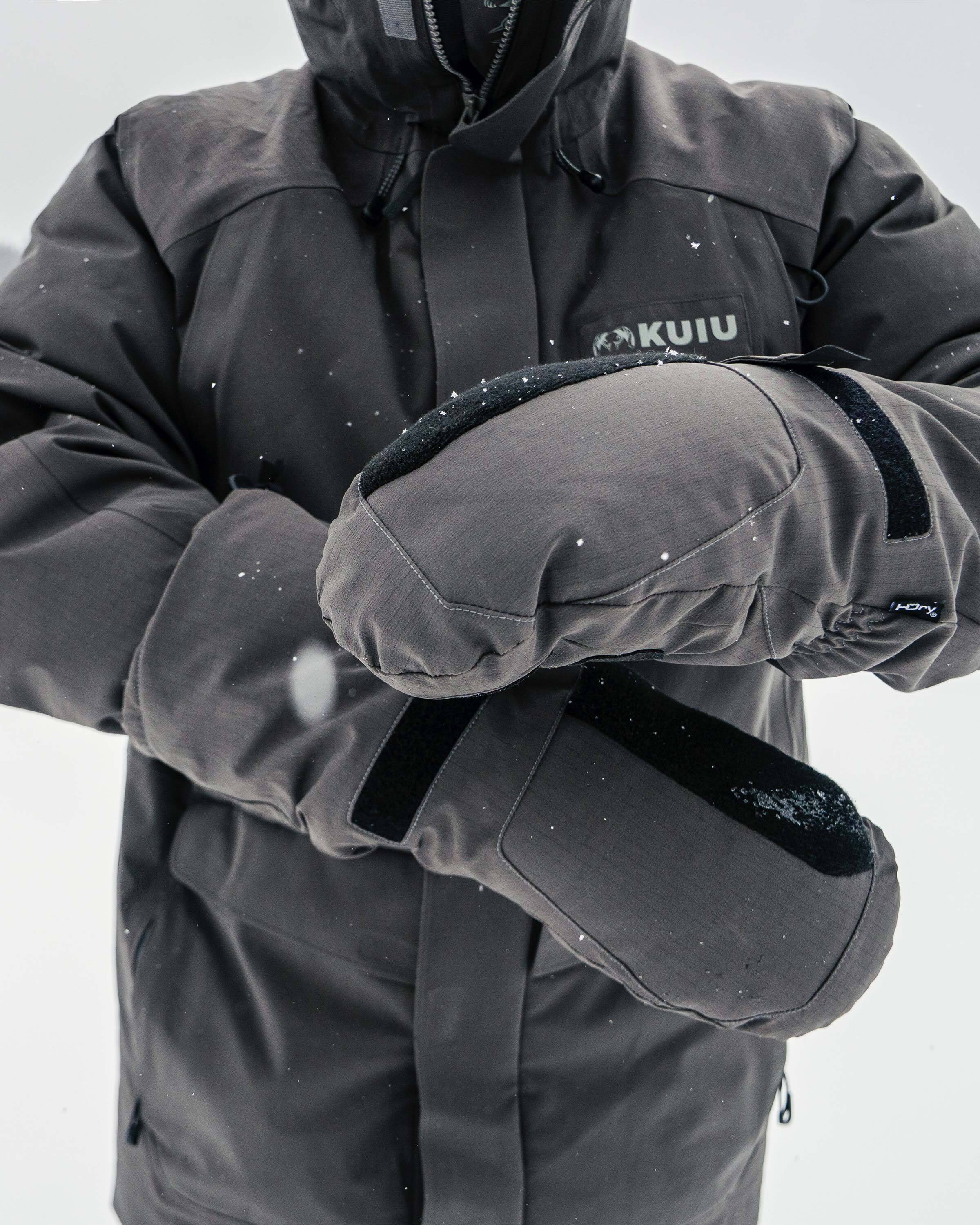 Super Down Arktuk Mitt | Asphalt - Image 4