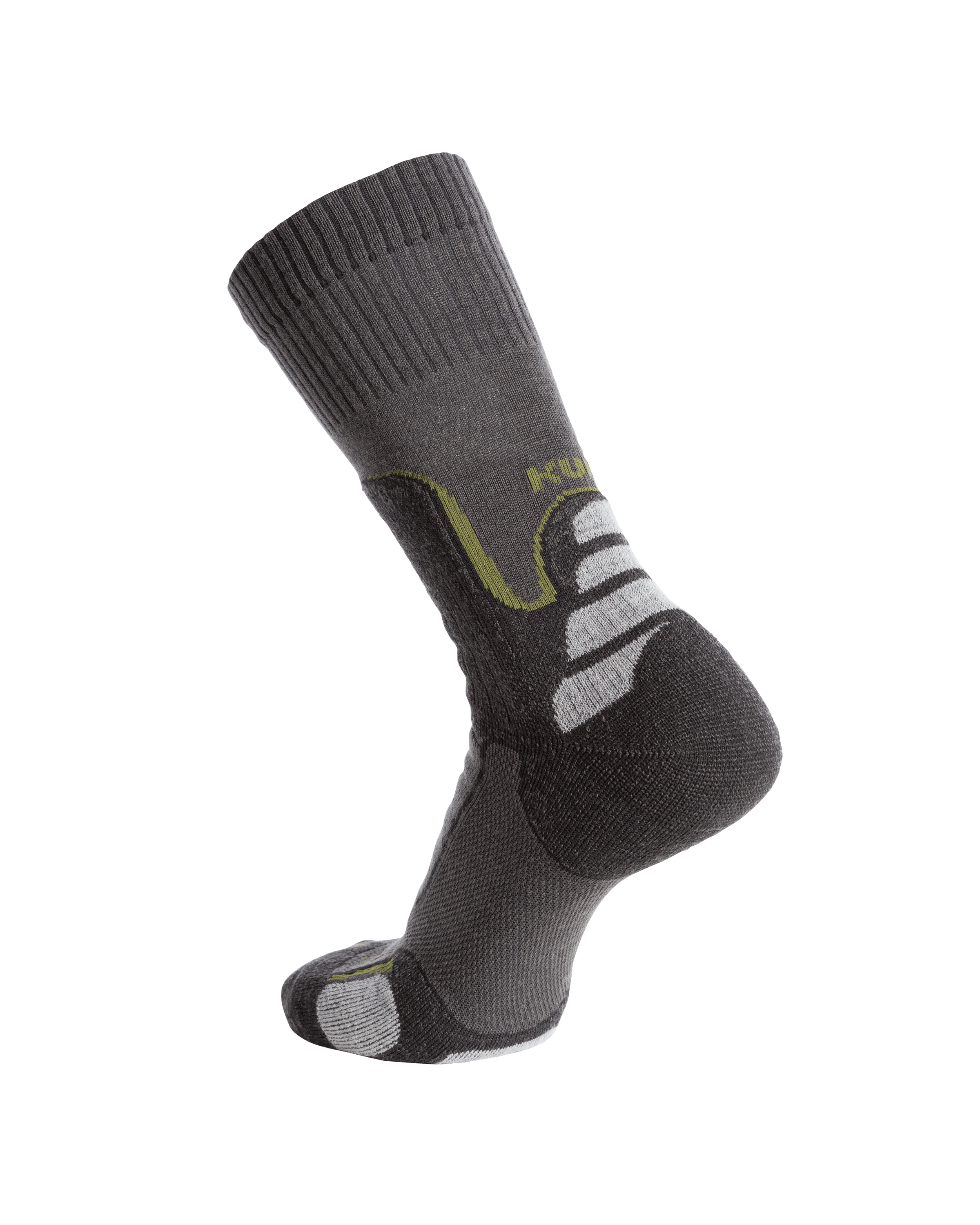 Alternative view of ULTRA Merino Midweight Mountain Sock 3-Pair Pack | Grey Green