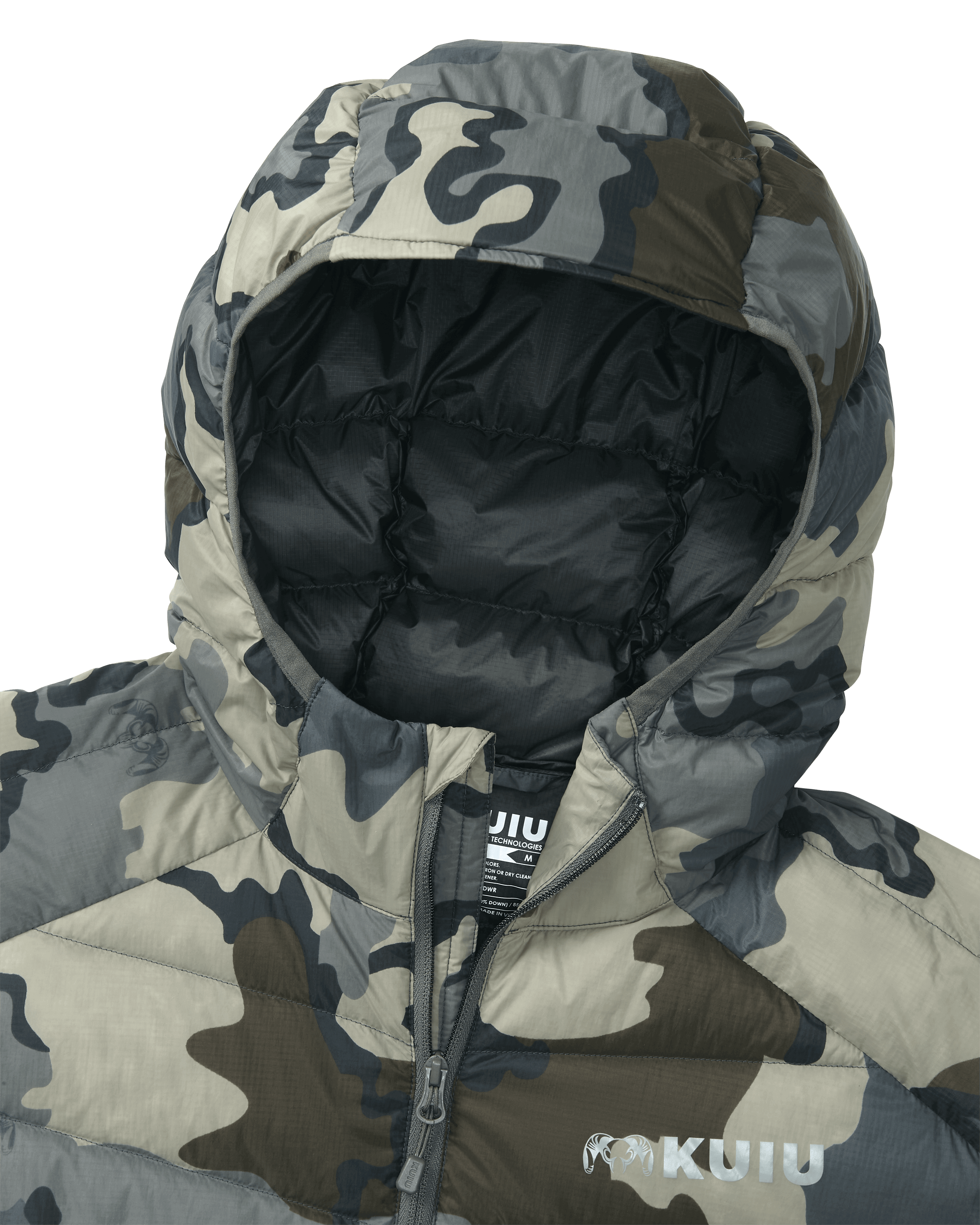 Outlet Women's Super Down LT Hooded Jacket | Vias - Image 3