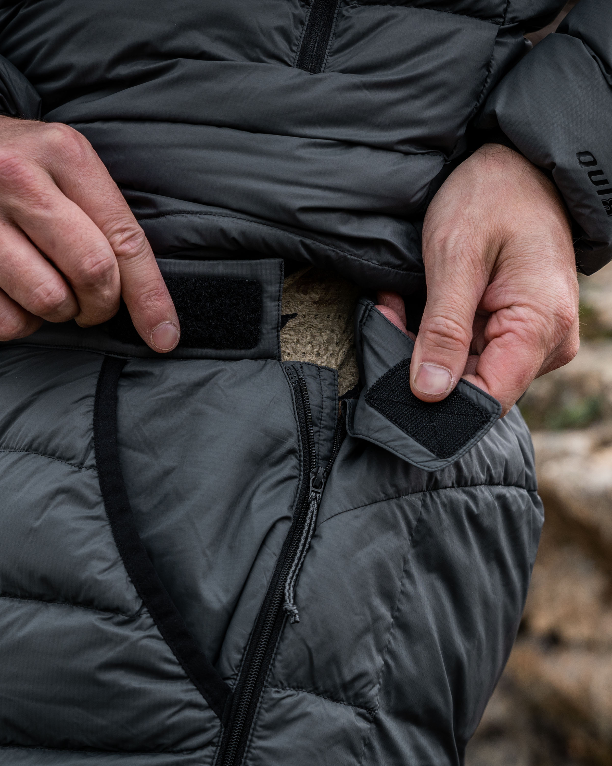 Outlet Super Down LT Pant | Gunmetal - Image 8