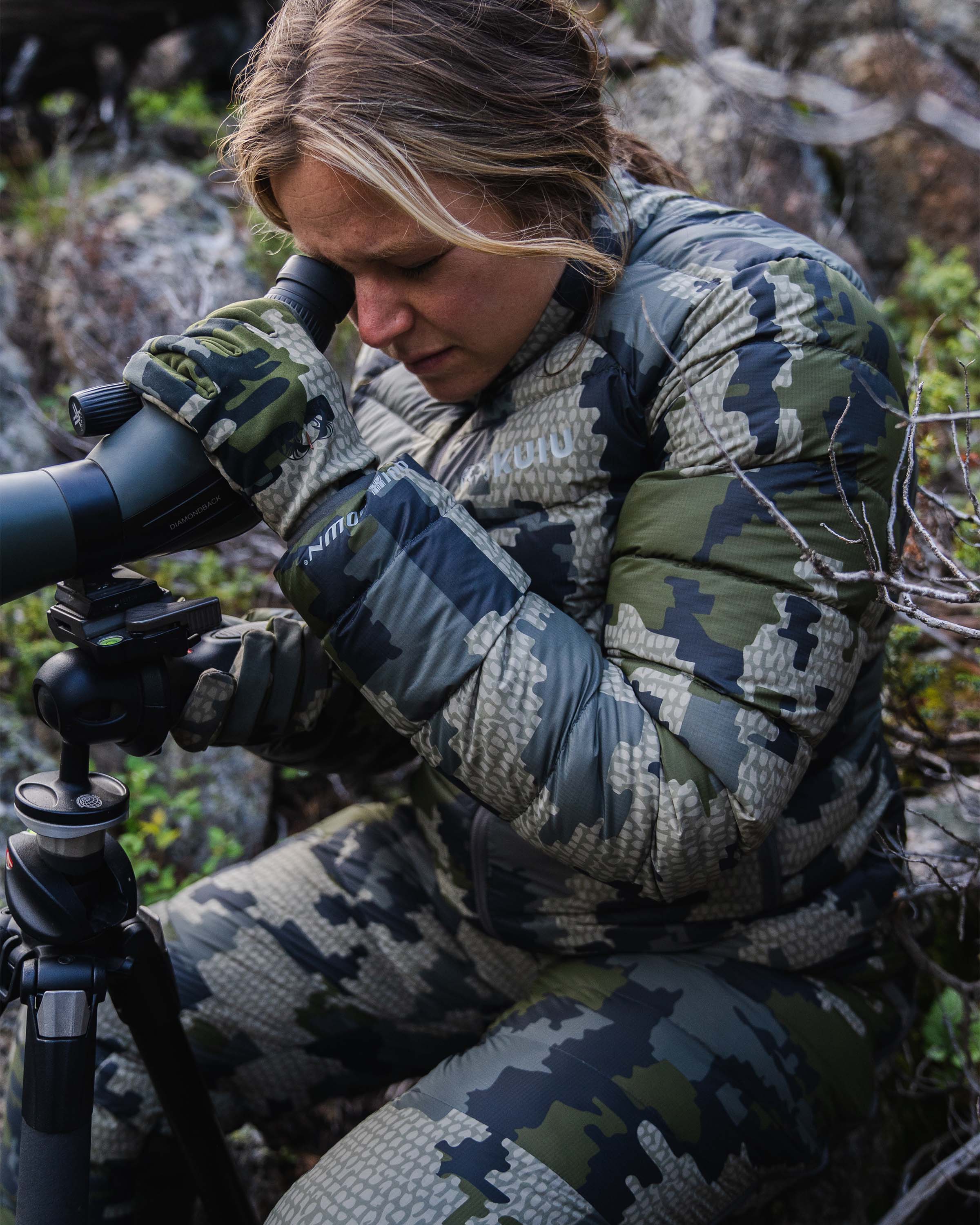 Outlet Women's Super Down LT Jacket | Gunmetal - Image 6