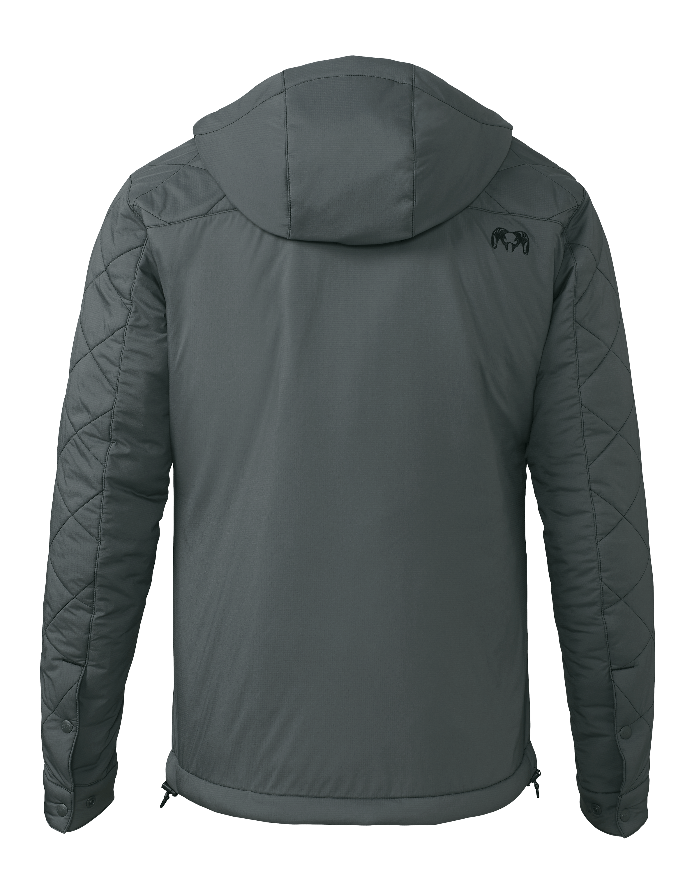Outlet Granby Hooded Jacket | Gunmetal - Image 2