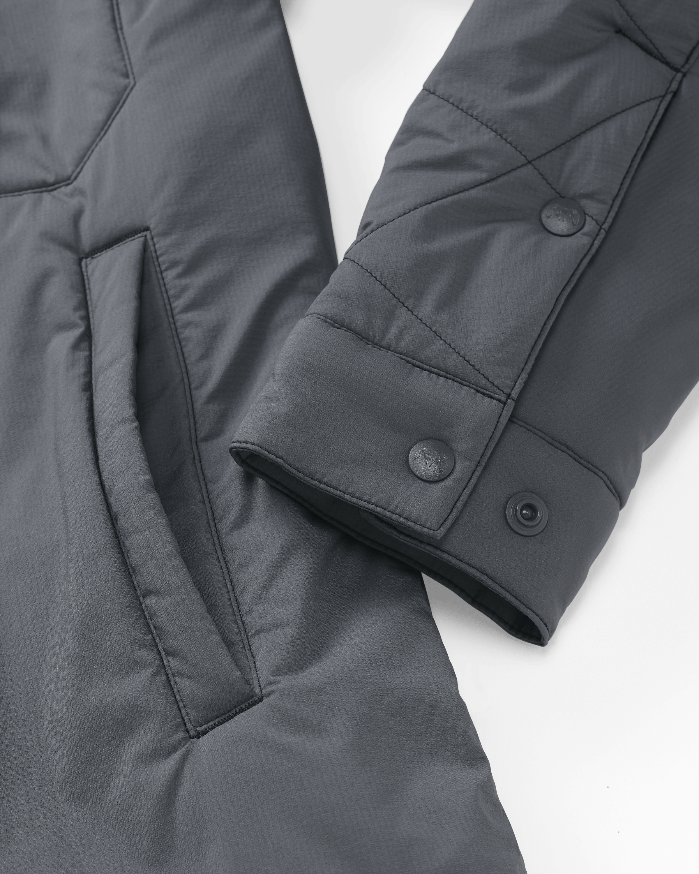 Outlet Granby Hooded Jacket | Gunmetal - Image 5