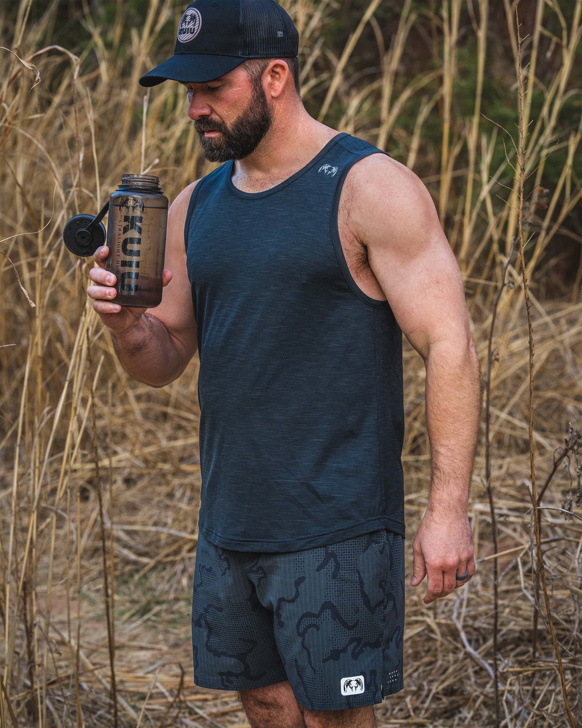 EnduroMesh Tank | Black Heather - Image 4