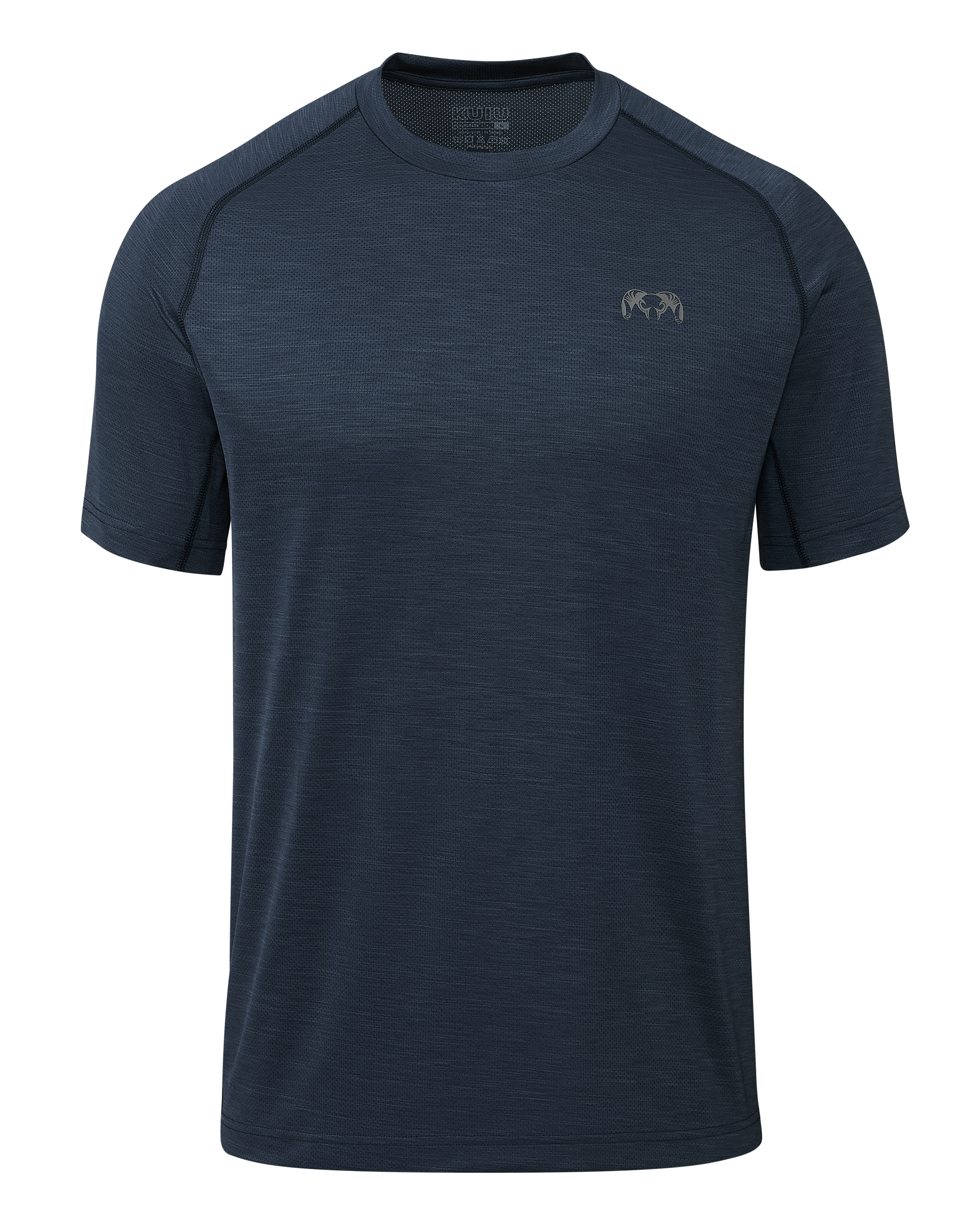 EnduroMesh SS Crew | Midnight Blue Heather