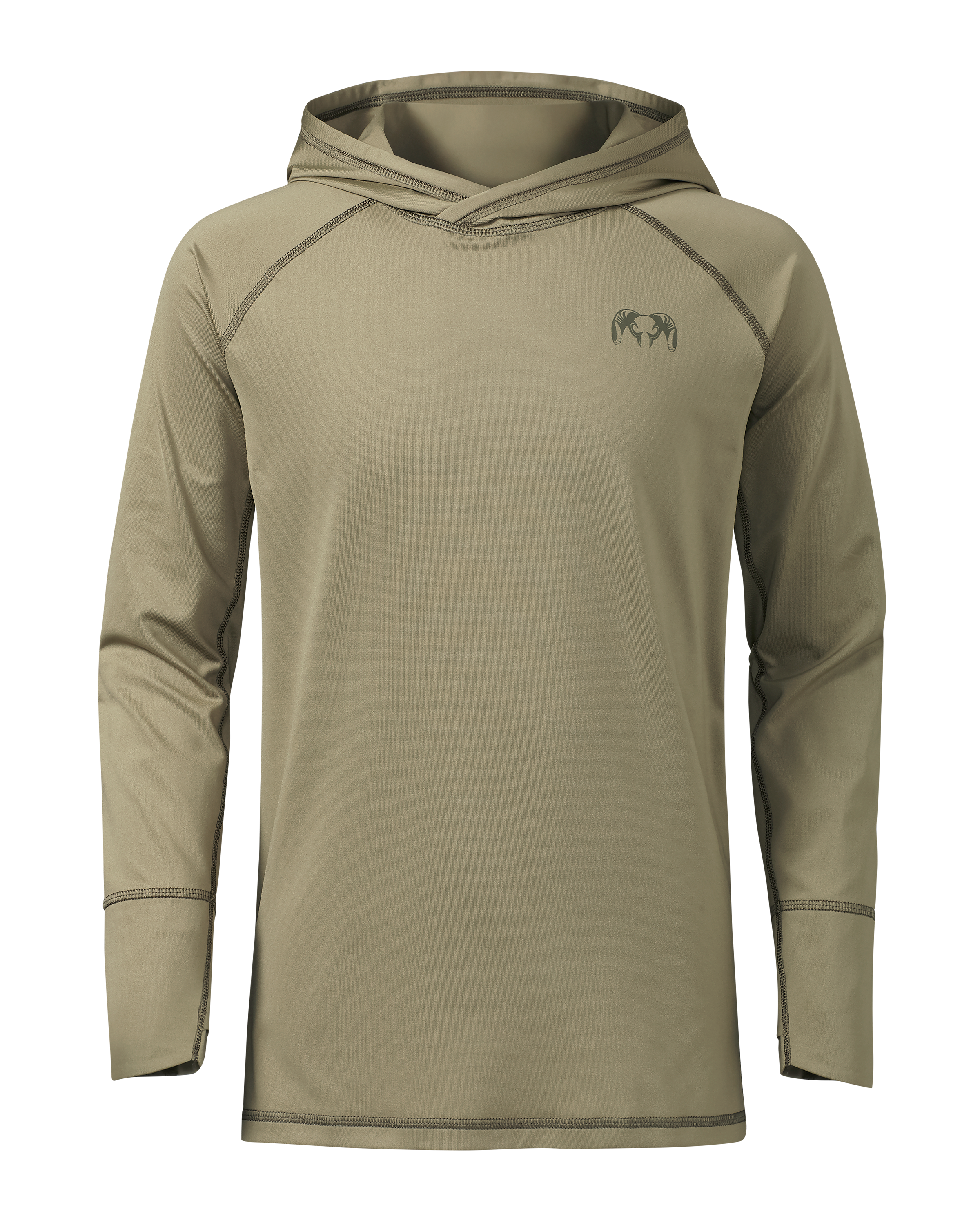 Youth Gila LS Hoodie | Khaki