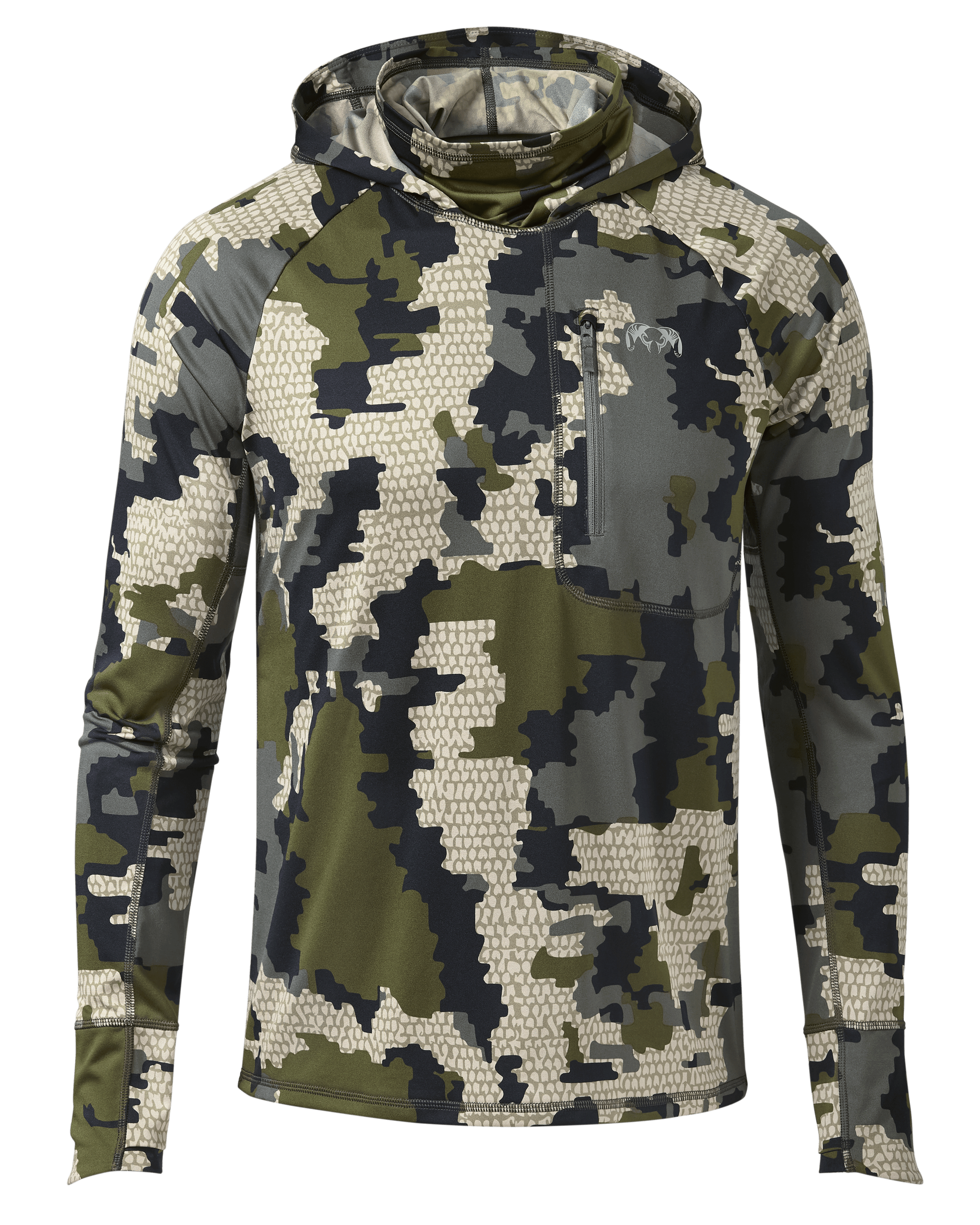 Gila PRO LS Hoodie | Verde
